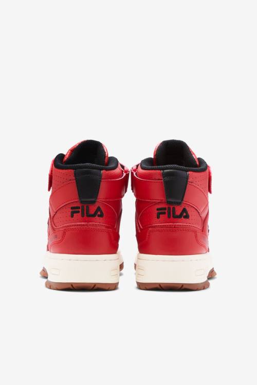 Fila Teratach 600 Mid Miesten Tennarit Punainen Mustat | Fila085BR