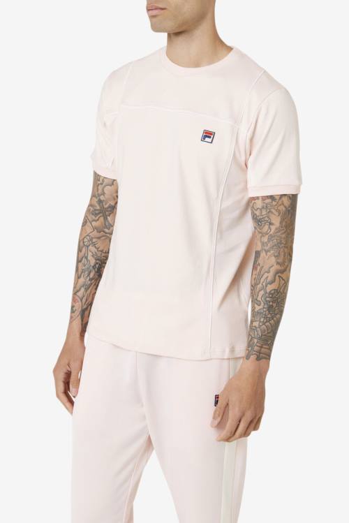 Fila Terrinda Crew Miesten T Paidat Pinkki | Fila781WE