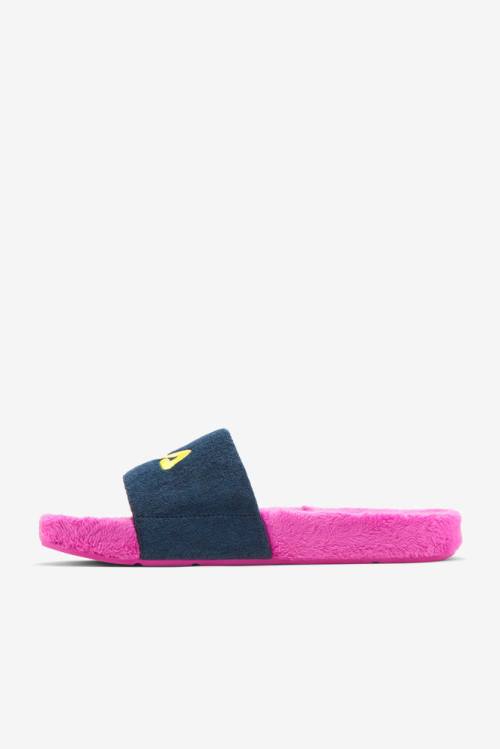 Fila Terry Drifter Miesten Rantasandaalit Fuksia Violetit Keltainen | Fila365TW