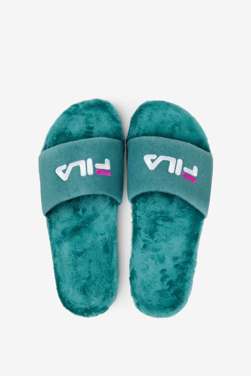 Fila Terry Drifter Miesten Rantasandaalit Fuksia Violetit Valkoinen | Fila809EN