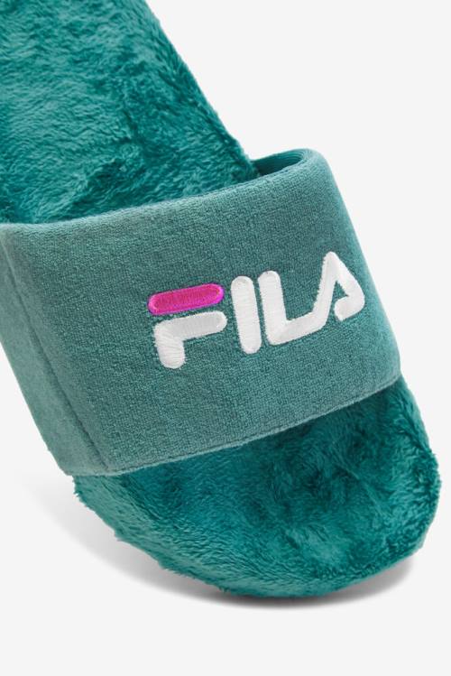 Fila Terry Drifter Miesten Rantasandaalit Fuksia Violetit Valkoinen | Fila809EN