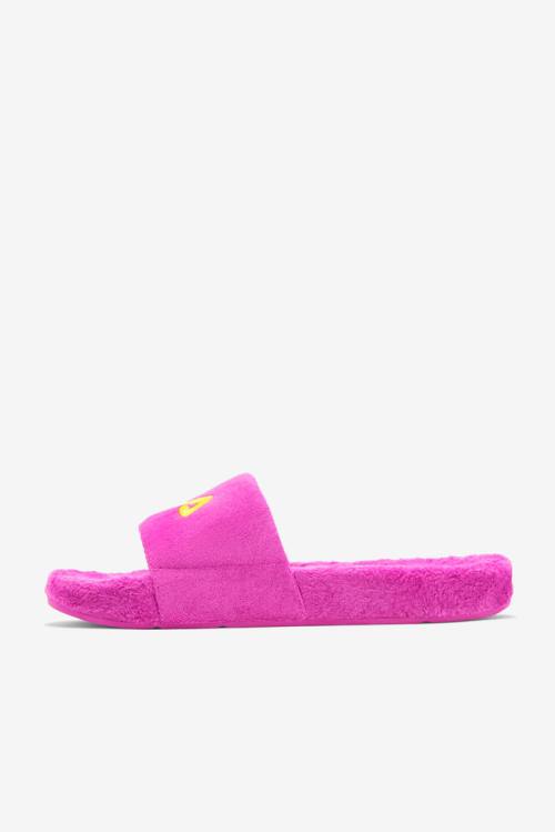Fila Terry Drifter Naisten Rantasandaalit Fuksia Violetit Keltainen | Fila186EK