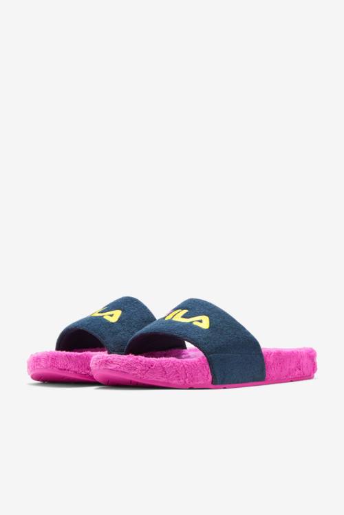 Fila Terry Drifter Naisten Rantasandaalit Fuksia Violetit Keltainen | Fila274PQ