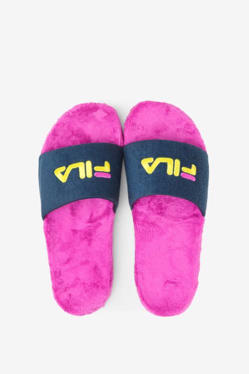 Fila Terry Drifter Naisten Rantasandaalit Fuksia Violetit Keltainen | Fila274PQ