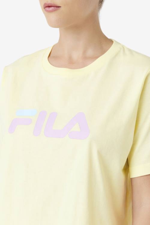 Fila Thea Tee Naisten T Paidat Keltainen | Fila325LH