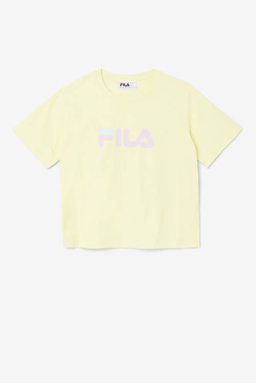 Fila Thea Tee Naisten T Paidat Keltainen | Fila325LH