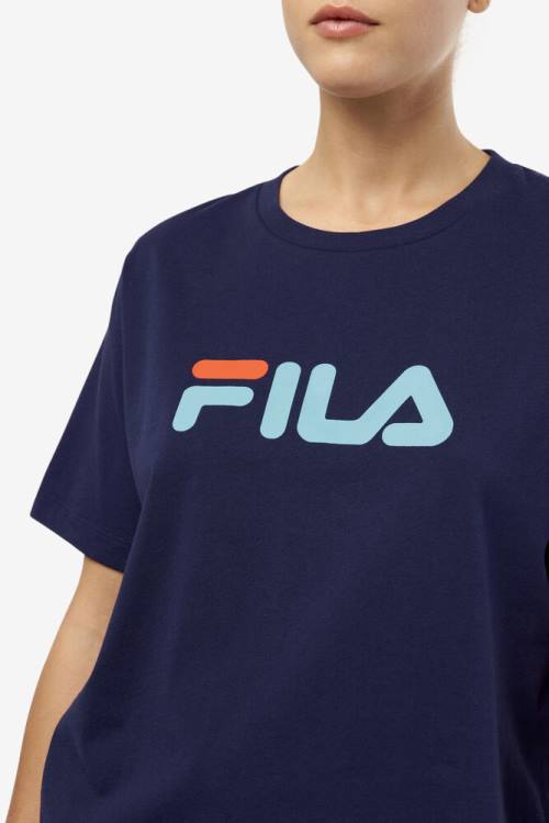 Fila Thea Tee Naisten T Paidat Laivastonsininen | Fila583ZJ