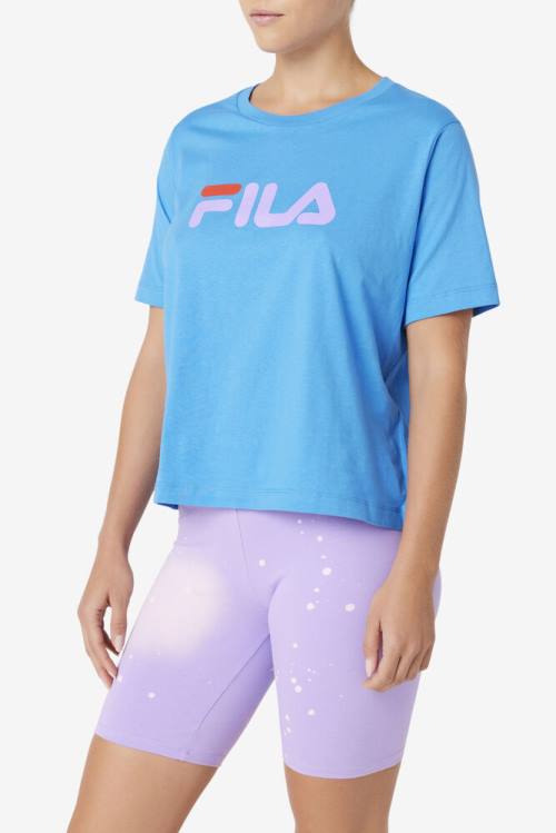 Fila Thea Tee Naisten T Paidat Sininen | Fila705JZ