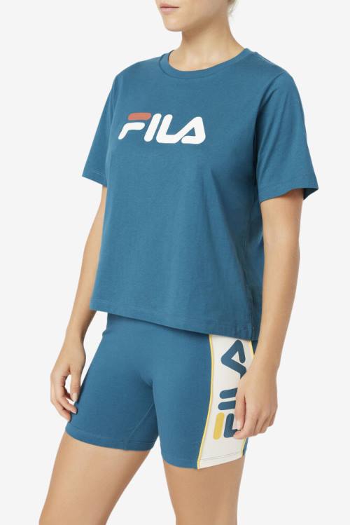 Fila Thea Tee Naisten T Paidat Sininen Koralli | Fila540KV