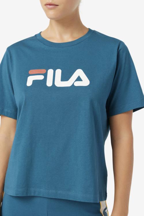 Fila Thea Tee Naisten T Paidat Sininen Koralli | Fila540KV