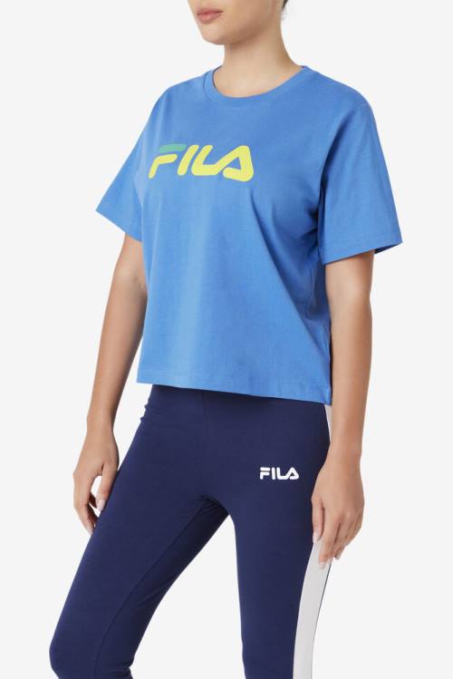 Fila Thea Tee Naisten T Paidat Syvä Sininen | Fila130DS