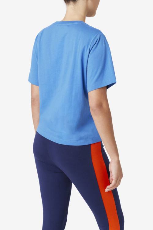 Fila Thea Tee Naisten T Paidat Syvä Sininen | Fila130DS