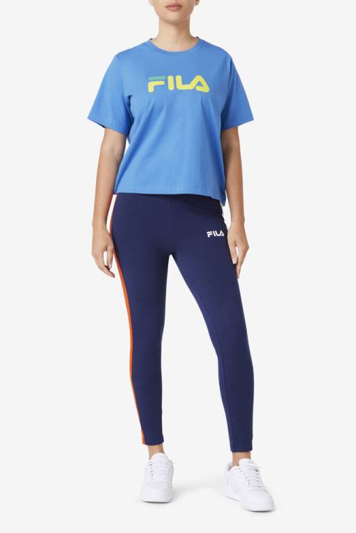 Fila Thea Tee Naisten T Paidat Syvä Sininen | Fila130DS