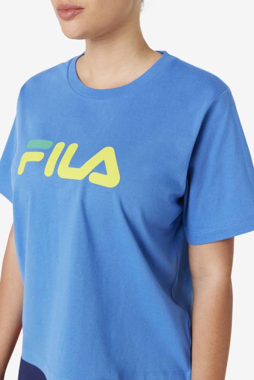 Fila Thea Tee Naisten T Paidat Syvä Sininen | Fila130DS