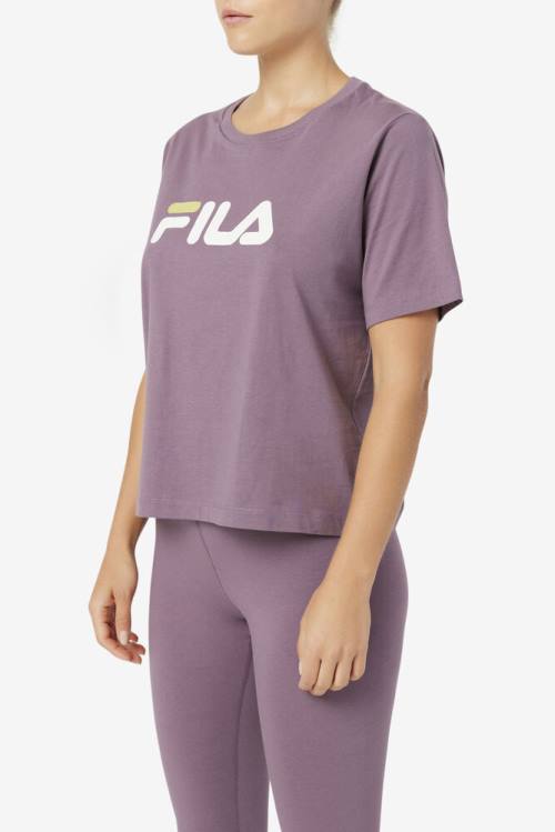 Fila Thea Tee Naisten T Paidat Violetit | Fila216BU