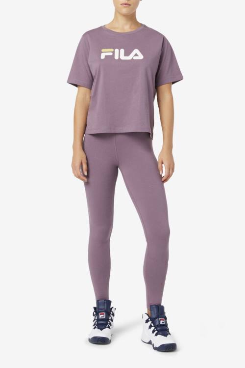 Fila Thea Tee Naisten T Paidat Violetit | Fila216BU