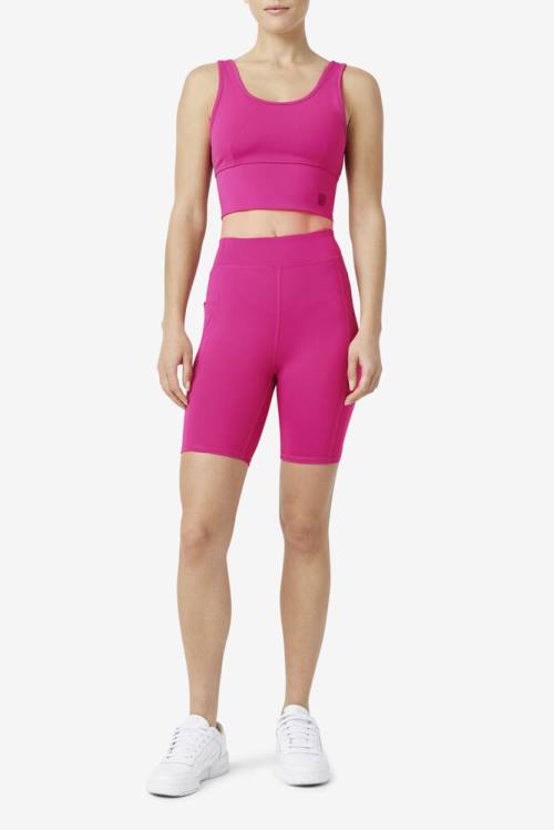 Fila Tiana Bike Naisten Shortsit Fuksia | Fila805FI