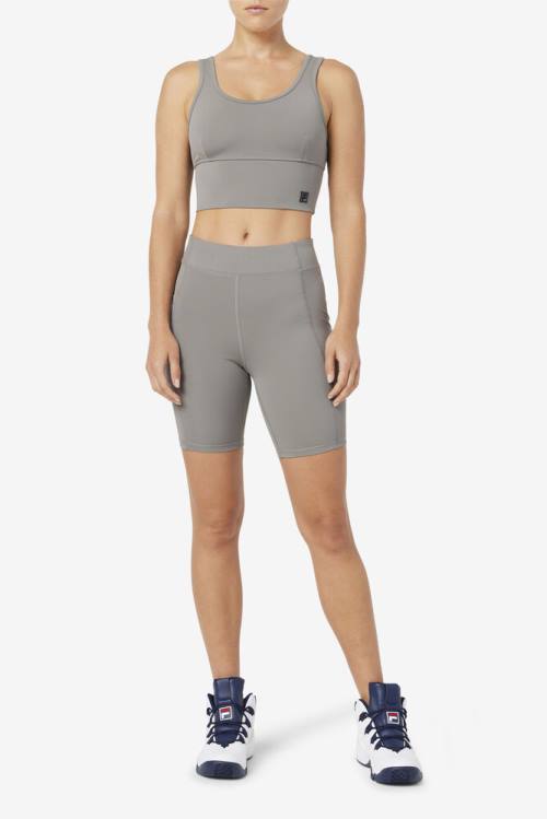 Fila Tiana Bike Naisten Shortsit Harmaat | Fila196QB