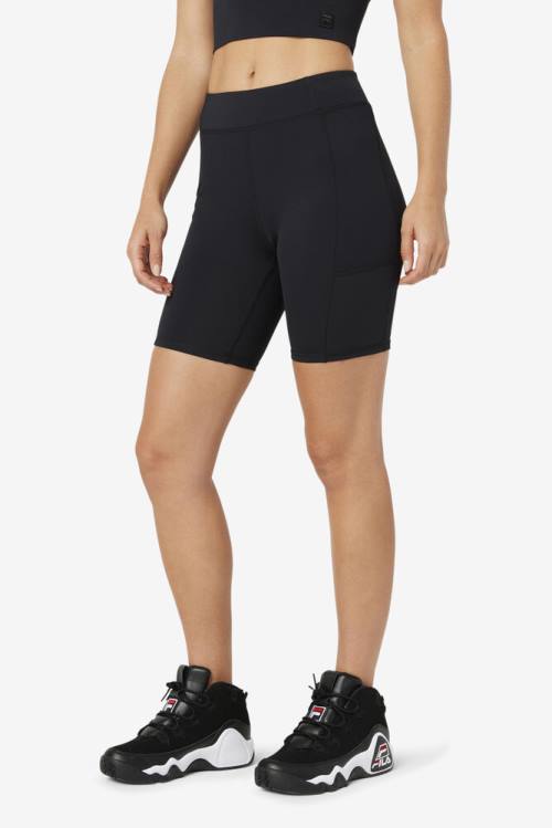Fila Tiana Bike Naisten Shortsit Mustat | Fila940UP