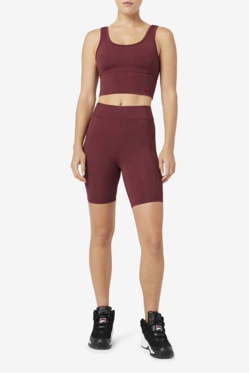Fila Tiana Bike Naisten Shortsit Ruskea | Fila140XL