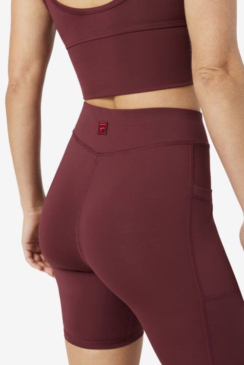 Fila Tiana Bike Naisten Shortsit Ruskea | Fila140XL