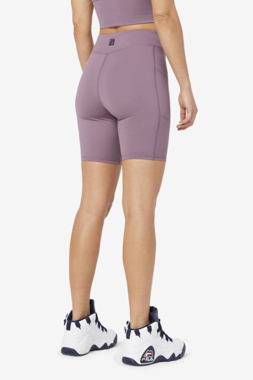 Fila Tiana Bike Naisten Shortsit Violetit | Fila037BH