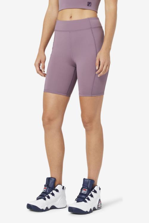 Fila Tiana Bike Naisten Shortsit Violetit | Fila037BH