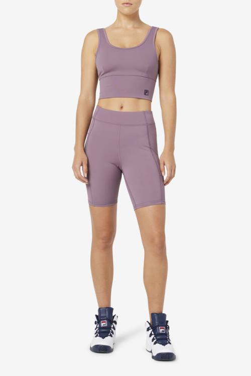 Fila Tiana Bike Naisten Shortsit Violetit | Fila037BH