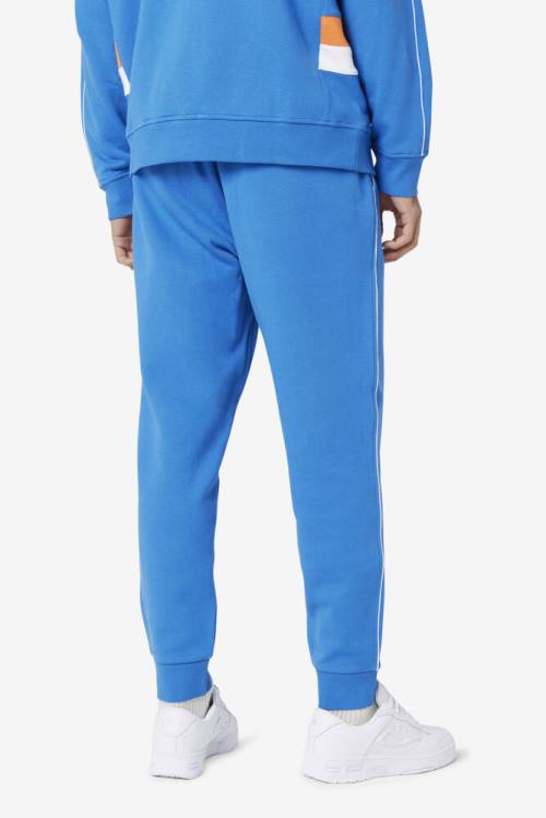 Fila Townes Jogger Miesten Housut Sininen Valkoinen Koralli Pinkki | Fila408OL
