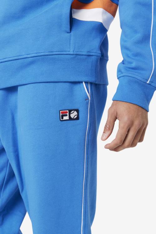 Fila Townes Jogger Miesten Housut Sininen Valkoinen Koralli Pinkki | Fila408OL