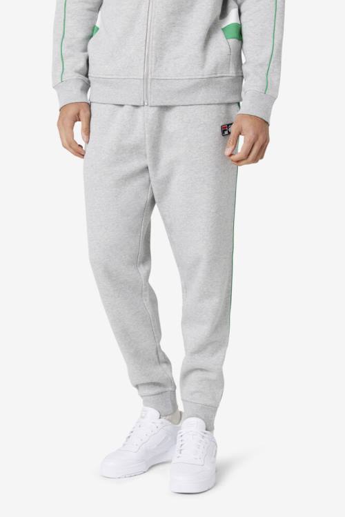 Fila Townes Jogger Miesten Housut Vaaleanharmaat Valkoinen | Fila568TG