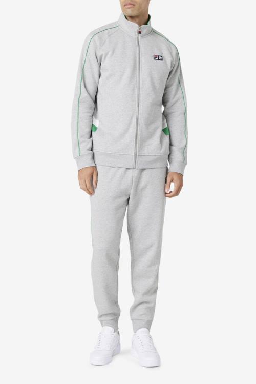 Fila Townes Jogger Miesten Housut Vaaleanharmaat Valkoinen | Fila568TG