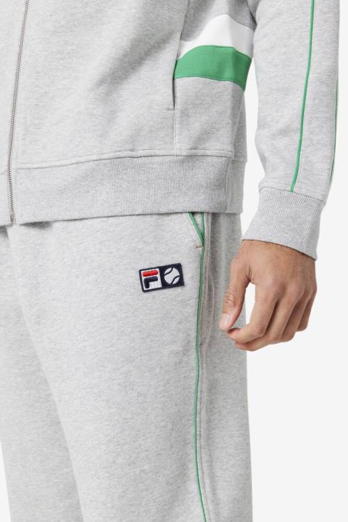 Fila Townes Jogger Miesten Housut Vaaleanharmaat Valkoinen | Fila568TG