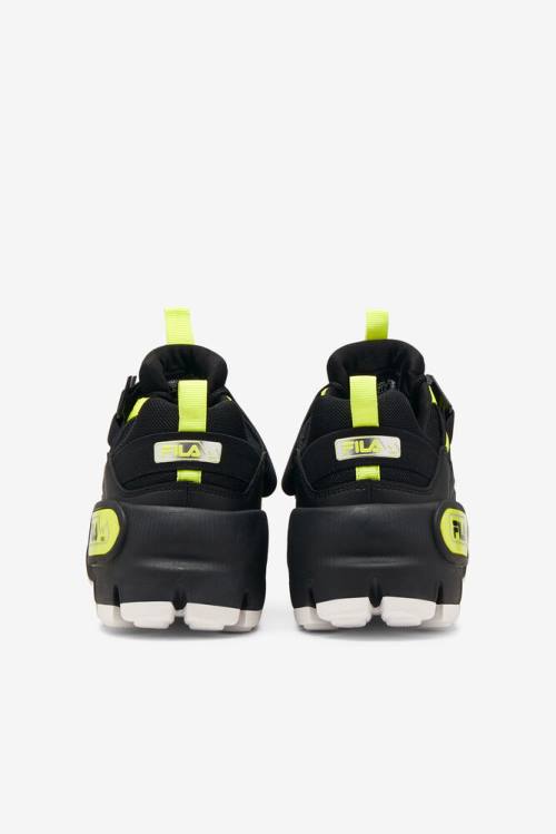Fila Trailpacer Slip-on Miesten Tennarit Mustat Keltainen Valkoinen | Fila617MZ