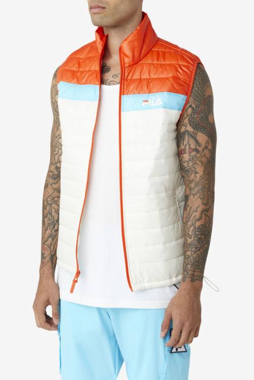Fila Tri Vest Miesten Takki Oranssi Sininen | Fila846PF