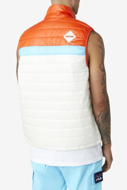 Fila Tri Vest Miesten Takki Oranssi Sininen | Fila846PF