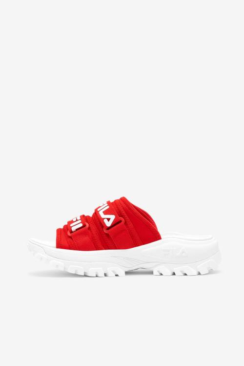 Fila Ulkoilu Naisten Rantasandaalit Punainen Valkoinen | Fila538KD