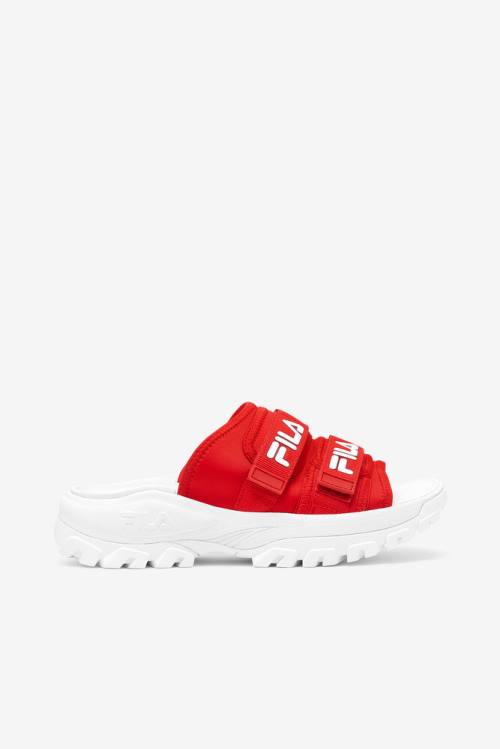 Fila Ulkoilu Naisten Rantasandaalit Punainen Valkoinen | Fila538KD