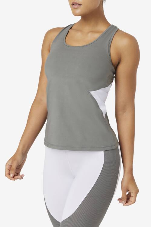 Fila Uplift Open Racerback Tank Naisten Topit Laventeli Sininen | Fila501OY