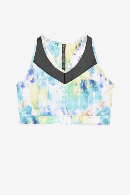 Fila Uplift Racerback Bra Naisten Topit Mustat Valkoinen | Fila023YG