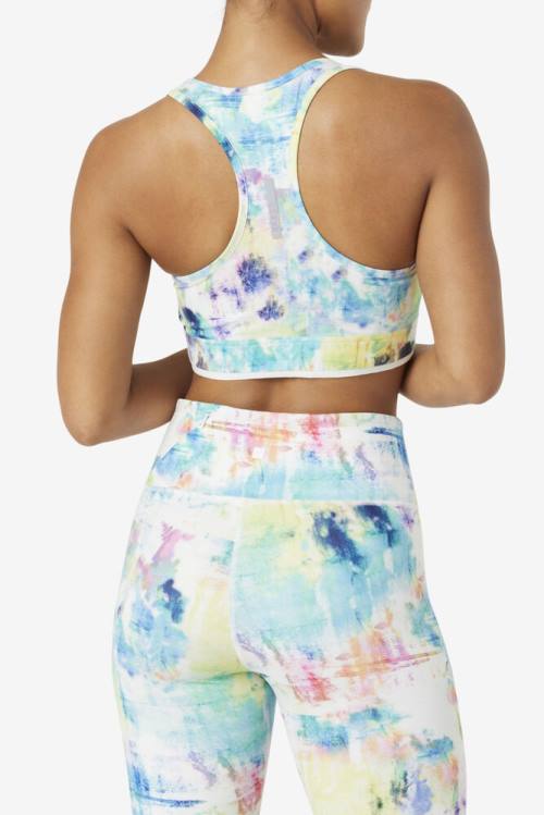 Fila Uplift Racerback Bra Naisten Topit Mustat Valkoinen | Fila251FU