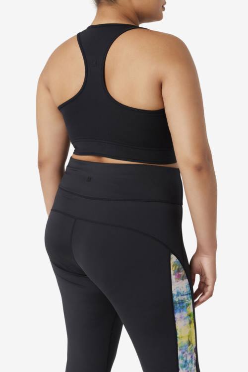 Fila Uplift Racerback Bra Naisten Topit Mustat | Fila408LN
