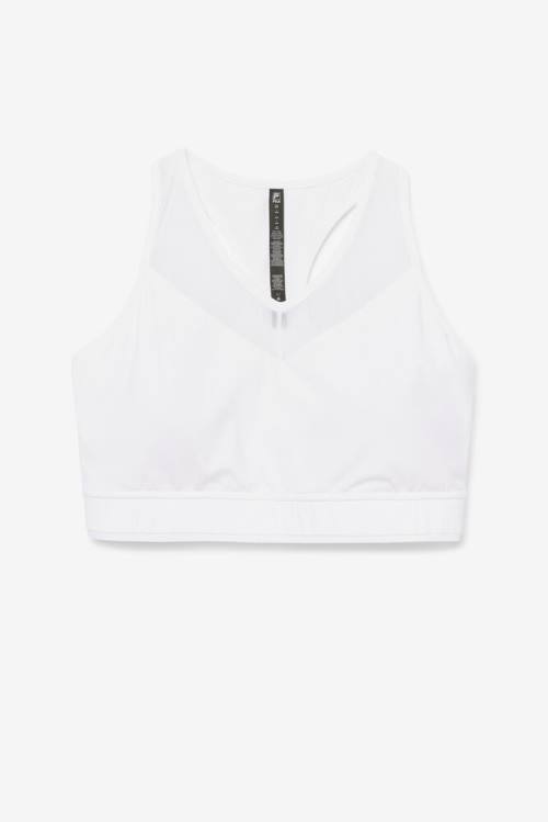 Fila Uplift Racerback Bra Naisten Topit Valkoinen | Fila579LN