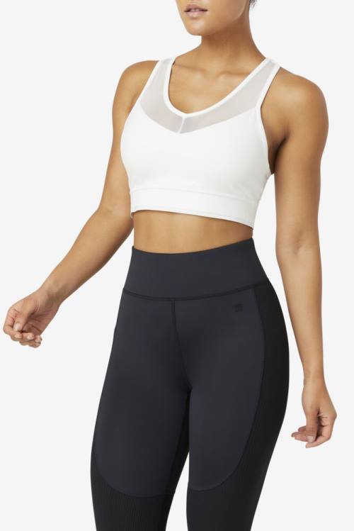 Fila Uplift Racerback Bra Naisten Topit Valkoinen | Fila861VL
