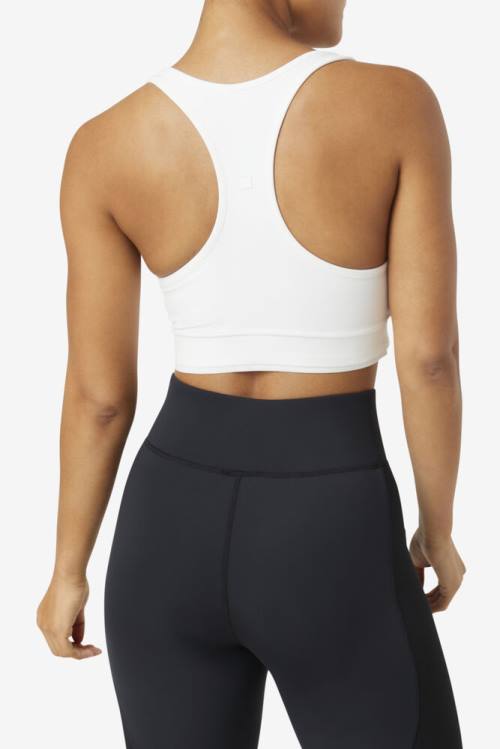 Fila Uplift Racerback Bra Naisten Topit Valkoinen | Fila861VL