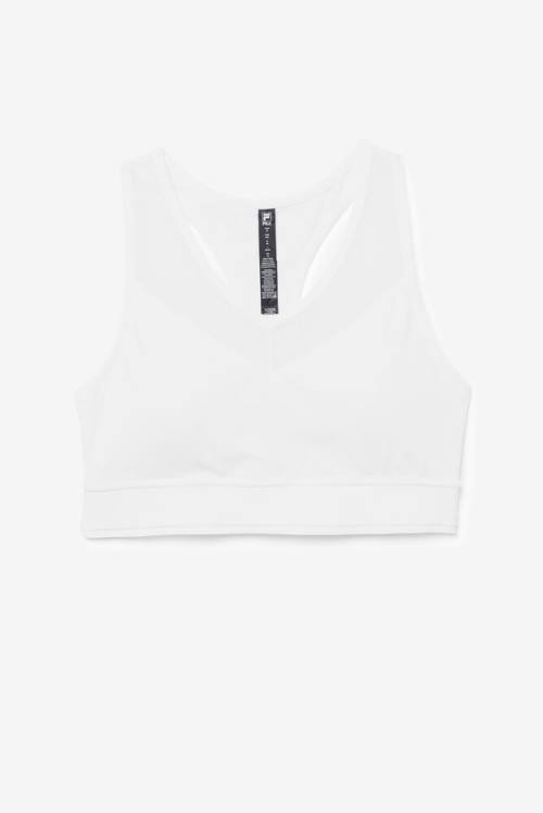Fila Uplift Racerback Bra Naisten Topit Valkoinen | Fila861VL