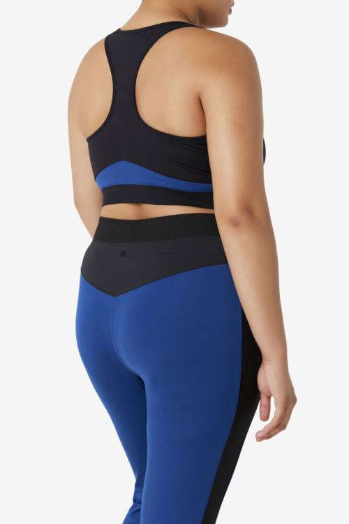 Fila Uplift Racerback Sports Bra Naisten Topit Mustat Laivastonsininen | Fila036JV