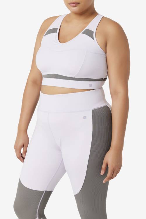 Fila Uplift Racerback Sports Bra Naisten Topit Laventeli Sininen | Fila651GX
