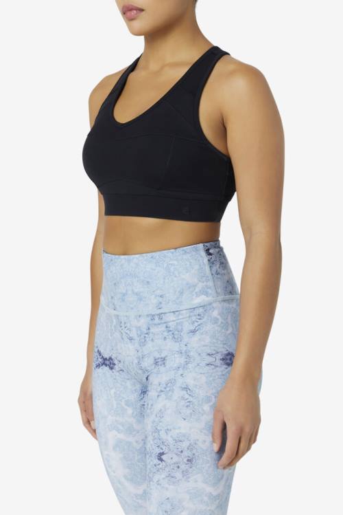 Fila Uplift Racerback Sports Bra Naisten Topit Mustat | Fila940BN