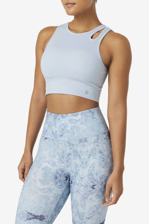 Fila Uplift Slice Crop Bra Naisten Topit Sininen | Fila126TS